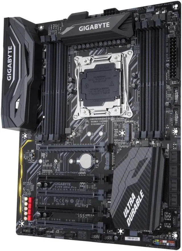 Alt view image 4 of 10 - Gigabyte Intel X299 UD4 Pro Socket LGA 2066 DDR4 ATX Motherboard (X299 UD4 PRO)