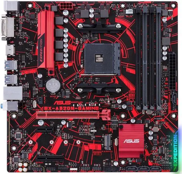 Main image of ASUS AMD EX-A320M-GAMING Socket AM4 DDR4 Micro ATX Motherboard (90MB0VG0-M0EAYM)