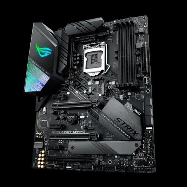 Alt view image 5 of 12 - ASUS ROG STRIX Z390-F GAMING LGA 1151 (300 Series) Intel Z390 HDMI SATA 6Gb/s USB 3.1 ATX Intel Motherboard