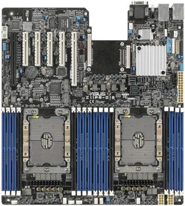 Alt view image 2 of 6 - ASUS Z11PR-D16 EEB Server Motherboard Dual LGA 3647 Intel C621