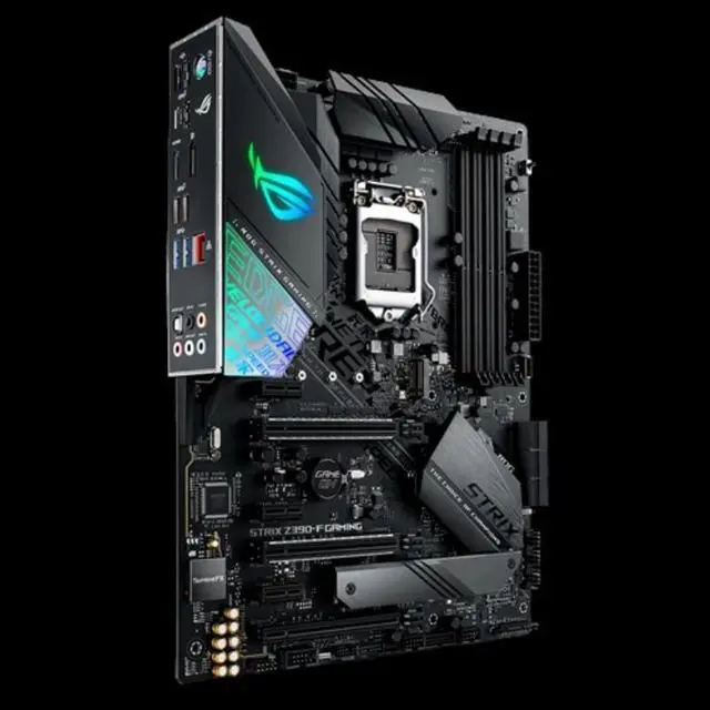 Alt view image 4 of 12 - ASUS ROG STRIX Z390-F GAMING LGA 1151 (300 Series) Intel Z390 HDMI SATA 6Gb/s USB 3.1 ATX Intel Motherboard