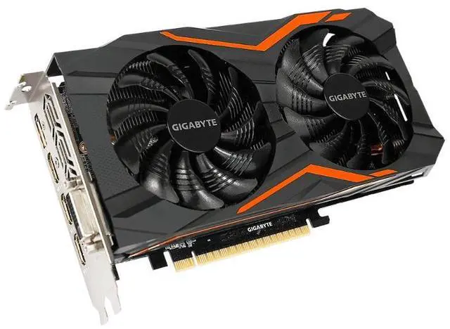 Alt view image 2 of 6 - Gigabyte GTX 1050 G1 Gaming 2GB GDDR5 Graphics Card (GV-N1050G1-GAMING-2GD)