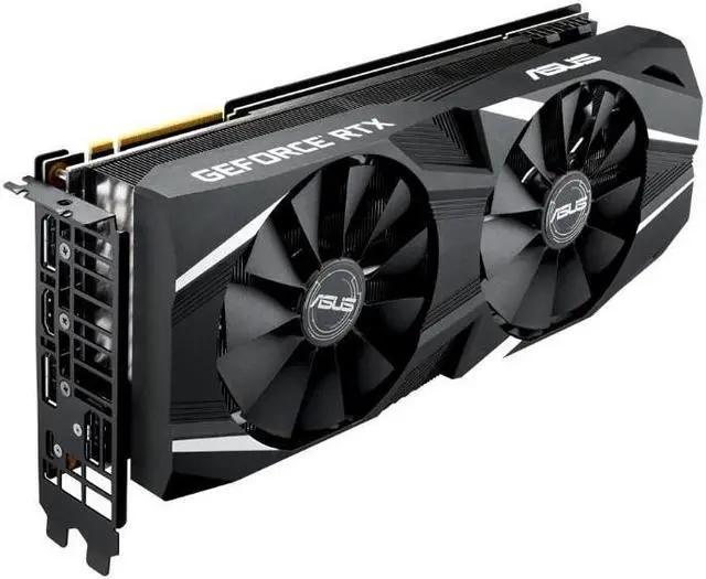 Alt view image 5 of 7 - ASUS RTX 2080 Ti Dual OC 11GB GDDR6 Graphics Card (90YV0C41-M0NM00)