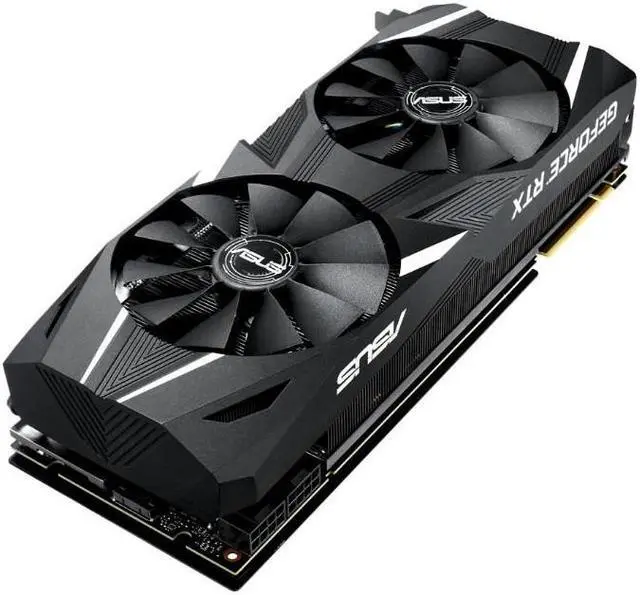 Alt view image 3 of 7 - ASUS RTX 2080 Ti Dual OC 11GB GDDR6 Graphics Card (90YV0C41-M0NM00)