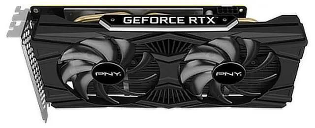 Alt view image 4 of 15 - PNY GeForce RTX 2060 SUPER Dual Fan - Graphics card - GF RTX 2060 SUPER - 8 GB GDDR6 - PCIe 3.0 x16 - DVI, HDMI, Display