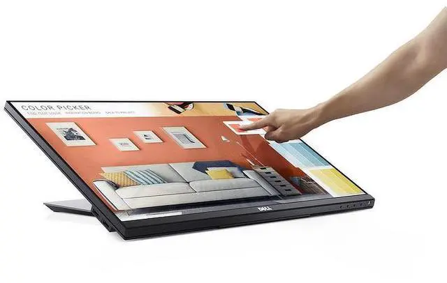 Alt view image 6 of 19 - Dell P2418HT 24" Full HD 1920 x 1080 6ms (GTG) HDMI VGA DisplayPort USB Hub Anti-Glare LED Backlit IPS Touchscreen Monitor