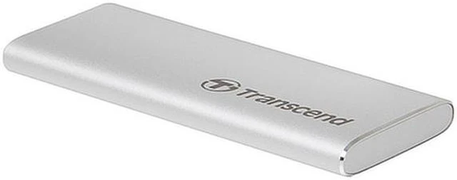 Alt view image 2 of 5 - Transcend ESD240C 480 GB Solid State Drive - External - Portable - Silver
