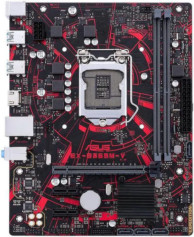 Main image of ASUS EX-B365M-V LGA 1151 Intel B365 DDR4 Micro ATX Motherboard (90MB10Y0-M0EAYM)