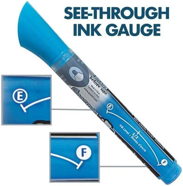 Alt view image 9 of 20 - Quartet Neon Dry Erase Marker Set Assorted 4/Set 79551