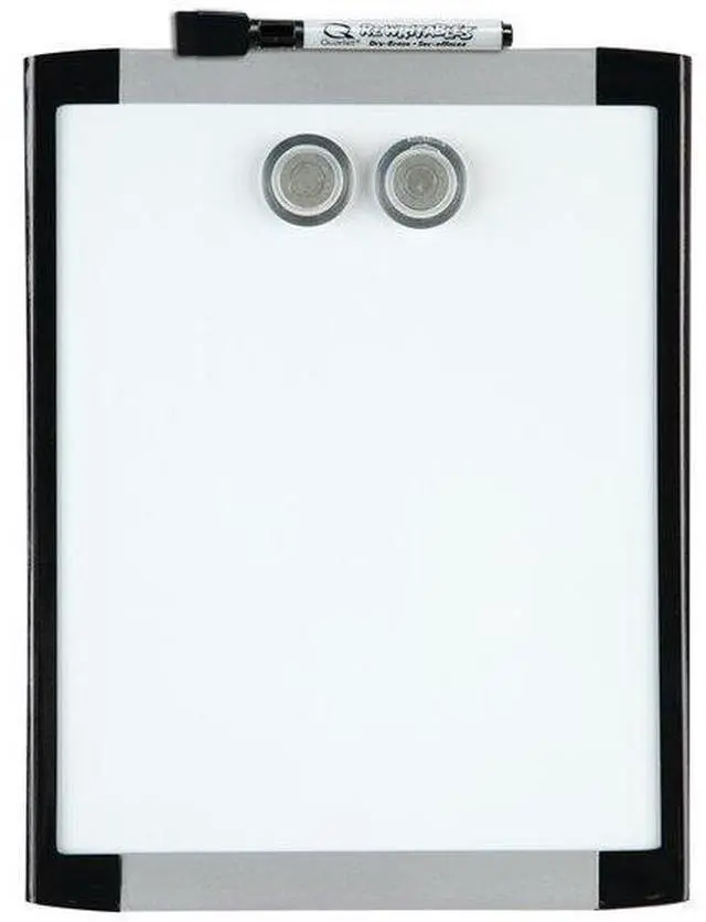 Alt view image 6 of 12 - ACCO MHOW8511 Quartet Dry Erase Board 11" Width x 8.50" Height - White Stainless Steel Surface - Plastic Frame - Film - 1 Each