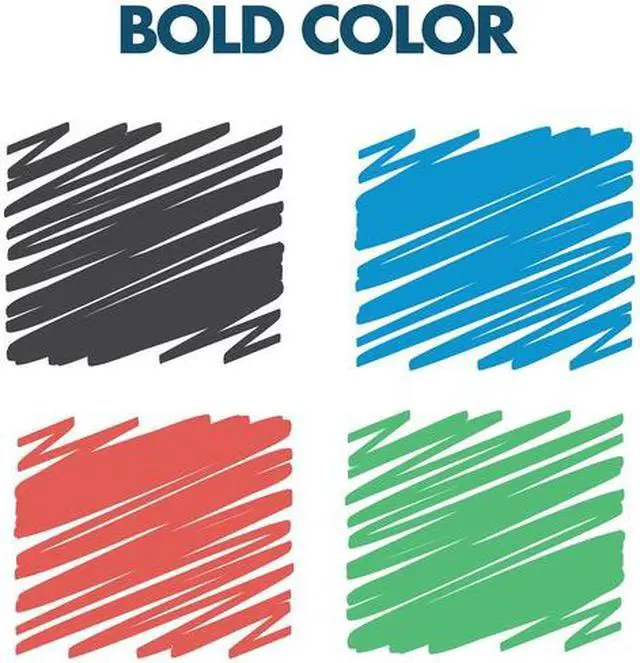Alt view image 4 of 11 - Dry Erase Marker Set, Chisel Tip, Assorted Colors, PK4 QUARTET 5001M-4SKA