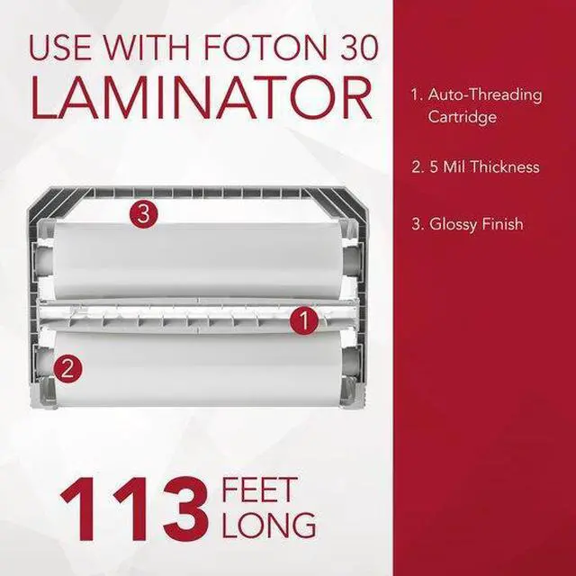 Alt view image 4 of 8 - GBC Foton Laminating Cartridge FOTONC005B
