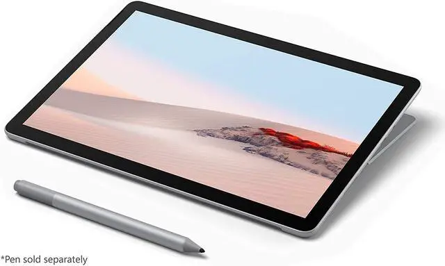 Alt view image 2 of 4 - NEW Microsoft Surface Go 2 - 10.5" Touch-Screen - Intel Core m3 - LTE - 8GB Memory - 128GB SSD - Platinum (Latest Model)