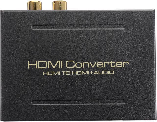 Main image of Jansicotek 4K HDMI Audio Splitter, 1080P 60fs HDMI to HDMI + Audio (SPDIF + R/L) Audio Extractor Converter HDMI Audio Splitter Adapter for PS4 DVD Player HD TV Projector