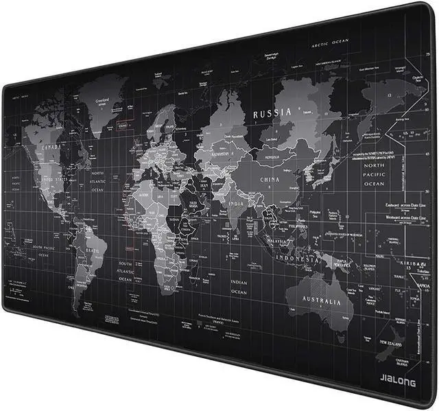 Alt view image 4 of 7 - XXXL Gaming Mouse Pad Large Extended Mouse Mat with Stitched Edge Desk Mat Keyboard Pad for Laptop Computer Desktop PC Gamer Office and Home Non-Slip Rubber Mousepad (L 35.43 in * W 15.75 in)