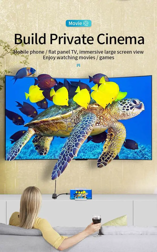 Alt view image 7 of 7 - USB C Hub, 6-in-1 Type C Adapter with 4K Mac HDMI Adapter, 2 USB 3.0/2.0, SD/TF Card Reader, USB-C Power Delivery, Portable Splitter for Apple Mac Pro/Air and Other USB C Laptops