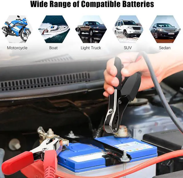 Alt view image 3 of 7 - Car Battery Tester 6V 12V Load Tester, KONNWEI KW650 100-2000 CCA Automotive Alternator Tester Digital Auto Battery Analyzer Charging Cranking System Tester for Car Truck Motorcycle ATV SUV Boat