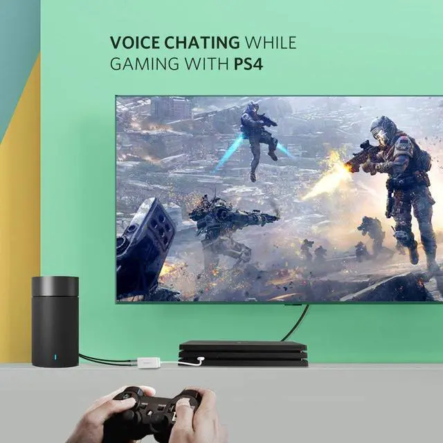 Alt view image 3 of 7 - Jansicotek USB Audio Adapter External Stereo Sound Card with 3.5mm Headphone and Microphone Jack for Windows Mac Linux PC Laptops Desktops PS5 (White)