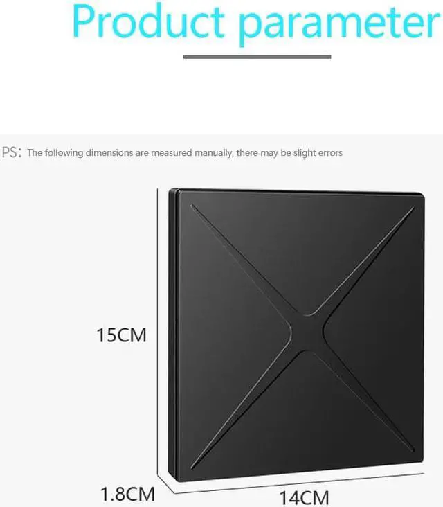 Alt view image 3 of 7 - Jansicotek External CD DVD Drive USB 3.0 Type-C Portable CD/DVD ROM Drive Burner Rewriter Support SD Card Reader for Windows Linux Mac Laptop Desktop, MacBook Pro/Air, iMac