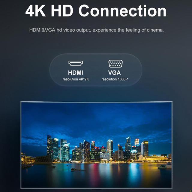 Alt view image 7 of 7 - USB C Docking Station Dual Display 14 in 1 Dual Monitor USB C Hub Multiport Adapter with HDMI VGA Ethernet,3.5mm Audio, Gigablit Dongle Laptop Hub 87W PD, USB C Dock for MacBook/Dell/Surface/HP