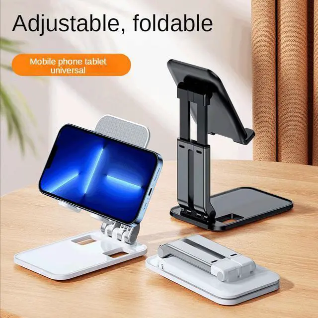 Main image of Cell Phone Desk Mount Stand Tablet Stand and Holders Adjustable for iPad, iPhone, Samsung, Asus and More 4.7-13 inch Devices, Good for Bed, Kitchen, Office (White)