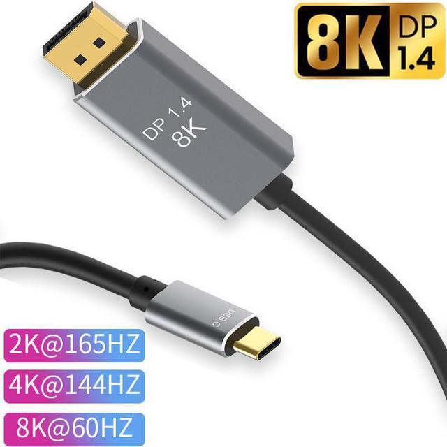 USB C to HDMI 4K Cable 4K60Hz/ 2K144Hz, Premium Aluminum