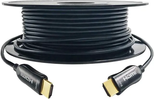 Main image of 8K HDMI 2.1 Fiber Optic Cable 100ft, 48Gbps Ultra High Speed HDMI Cable HDR eARC HDCP2.2 2.3 Support 4K 120Hz 8K 60Hz Compatible with PS5,LG C9,RTX 3090/80, Xbox Series, in Wall CL3 Rated