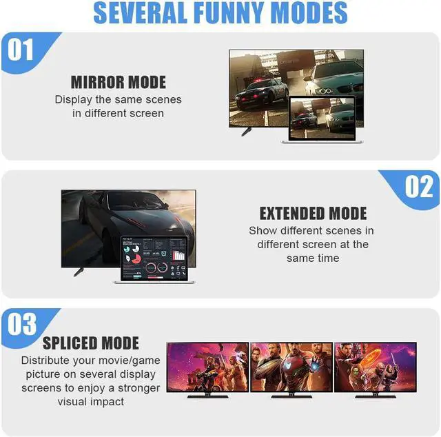 Alt view image 7 of 7 - 8K HDMI 2.1 Fiber Optic Cable 2.1 50FT, 48Gbps Ultra High Speed HDMI Cord (8K@60Hz 7680x4320, 4K@120Hz) HDCP 2.2&2.3, eARC,HDR10, Dynamic HDR, Compatible with Roku TV/HDTV/PS5/Blu-ray