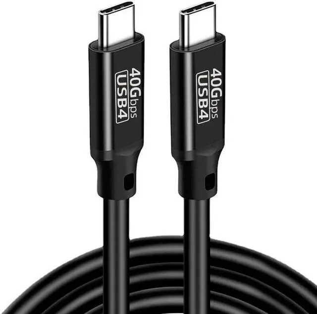 Main image of USB4 Cable Compatible with Thunderbolt 4, 240W USB C to USB C Cable, Support 8K Display 40Gbps Data Sync for Thunderbolt 4/3, all USB-C Devices [3.3FT]