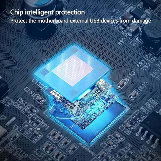 Alt view image 7 of 7 - Jansicotek 10Gbps Superspeed 5-Ports PCI-E to USB 3.2 Expansion Card - (2X USB C - 3X USB A) - PCI Express(PCIe) Expansion Card USB Card for Desktop PC Support Win XP Win7/8/10