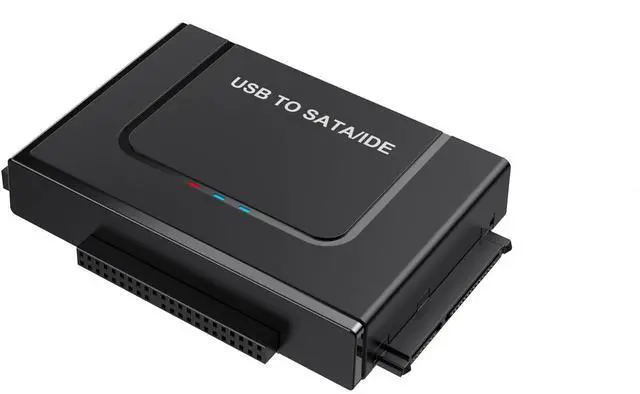 Main image of Jansicotek Hard Drive Reader Ultra Recovery Converter, SATA IDE to USB 3.0 Adapter for 2.5" 3.5" HDD/SSD, USB to SATA/IDE One Touch Clone with 12V Power Adapter