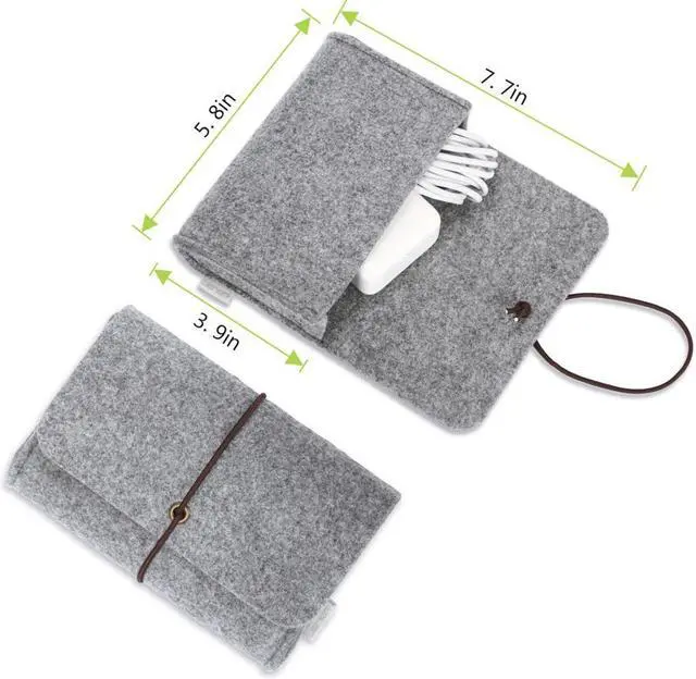 Alt view image 3 of 7 - Jansicotek MacBook 13.3 Inch Sleeve Felt Protective Case for New MacBook with Retina Display