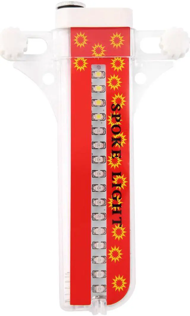 Alt view image 2 of 8 - Jansicotek Colorful Bicycle Lights Bike Cycling Wheel Spoke Light 32 LED Flashing Spoke Light 32-pattern Waterproof