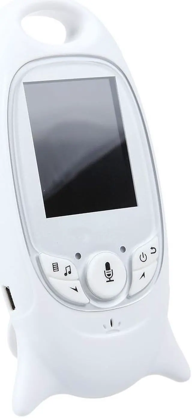 Alt view image 2 of 7 - Jansicotek Digital Security Baby Monitors Video Baby Monitor -2.4GHZ Night Vision Camera and Two Way Audio System for Baby Safety & Security - Build-In Temperature Monitoring-Wall Hooks Included
