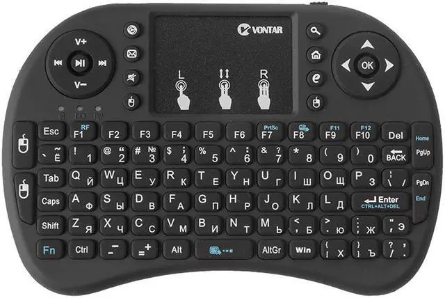 Alt view image 2 of 7 - Jansicotek i8 mini 2.4 GHz Multi-media Remote Control Touchpad TV BOX PC Laptop Tablet Laptop Tablet Pad