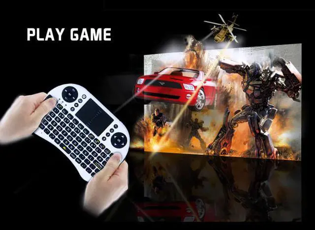 Alt view image 7 of 7 - Jansicotek i8 mini 2.4 GHz Multi-media Remote Control Touchpad TV BOX PC Laptop Tablet Laptop Tablet Pad