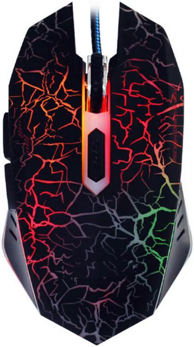 Alt view image 7 of 7 - Jansicotek Gaming Mouse Wired [2400 DPI]  [ Breathing Light] Ergonomic Game Computer Mice with 6 Buttons for PC,Gamer,Black