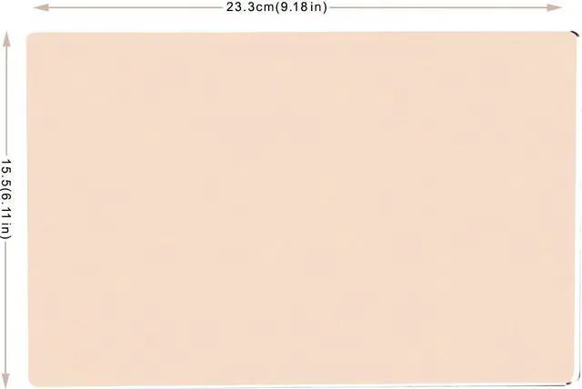 Alt view image 3 of 8 - Jansicotek Mouse Pad Rectangle Aluminum Alloy Gaming Mouse Pads Non-Slip PU Base Micro Sand Blasting Aluminum Surface Nice Smooth Top Sleek and Very Easy to Clean for Computer Laptop,8.66"x7.08"x0.08"