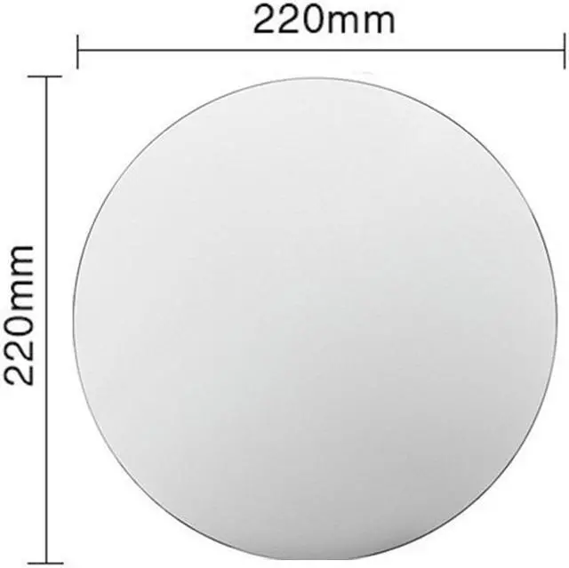 Alt view image 3 of 7 - Jansicotek Mouse Pad Round Aluminum Alloy Gaming Mouse Pads Non-Slip PU Base Micro Sand Blasting Aluminum Surface Nice Smooth Top Sleek and Very Easy to Clean for Computer Laptop,8.66"x8.66"x0.08"