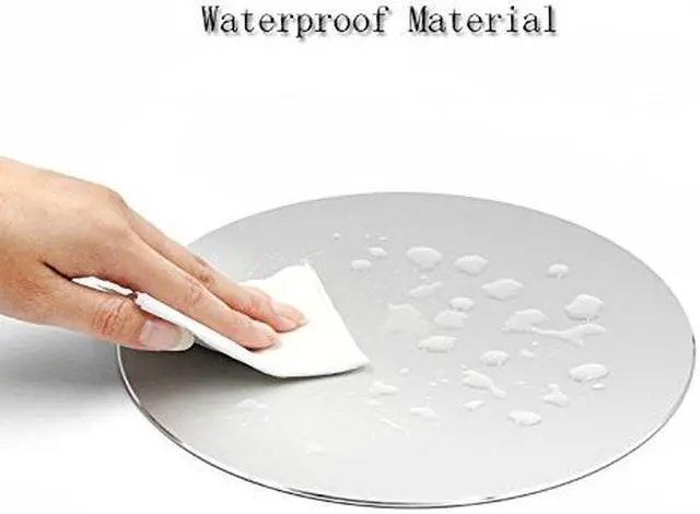 Alt view image 5 of 7 - Jansicotek Mouse Pad Round Aluminum Alloy Gaming Mouse Pads Non-Slip PU Base Micro Sand Blasting Aluminum Surface Nice Smooth Top Sleek and Very Easy to Clean for Computer Laptop,8.66"x8.66"x0.08"