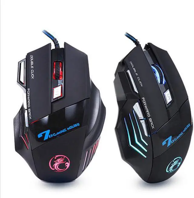 Main image of iMice Wired Gaming Mouse 7 Buttons Optical Professional Gamer E-Sports Computer Mice