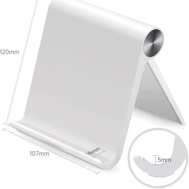 Alt view image 2 of 7 - Jansicotek Adjustable Angle Tablet Stand For iPad 2/3/4 iPad Air Pro mini Apple iPad Pro 10.5, iPad Mini, iPad Air, iPhone 7 6 Plus X 6S 8 5S, LG Android Tablets and E-readers Tablet Holder