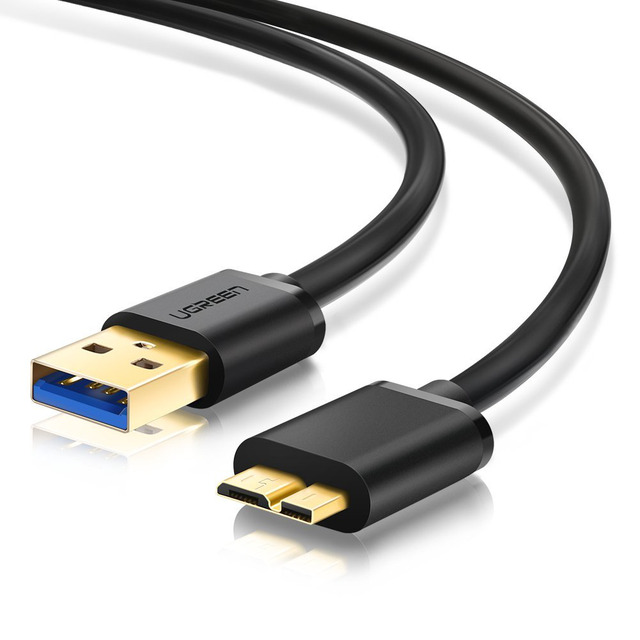 Premium USB-C To Micro USB 3.0 Cable 1M – For Toshiba Seagate WD External Hard Drive HDD