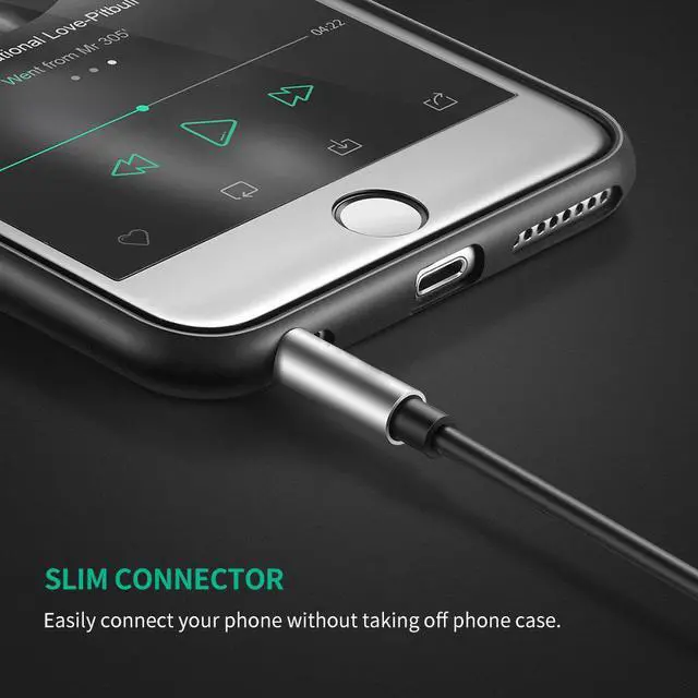 Alt view image 4 of 8 - Jansicotek (2Pack) 3.5mm Audio Stereo Y Splitter Cable 3.5mm Male to 2 Port 3.5mm Female for Earphone, Headset Splitter Adapter, Compatible for iPhone, Samsung, LG, Tablets, MP3 players,-Black