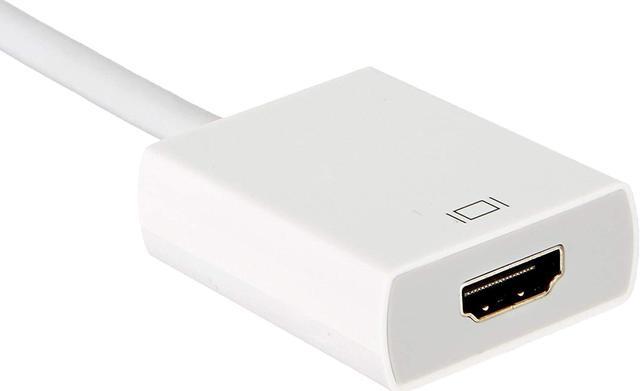 Alt view image 3 of 7 - Jansicotek Display Port to HDMI, Displayport to HDMI Adapter Converter(Male to Female) for DisplayPort Enabled Desktops and Laptops to Connect to HDMI Displays Adapter - Male to Female, White