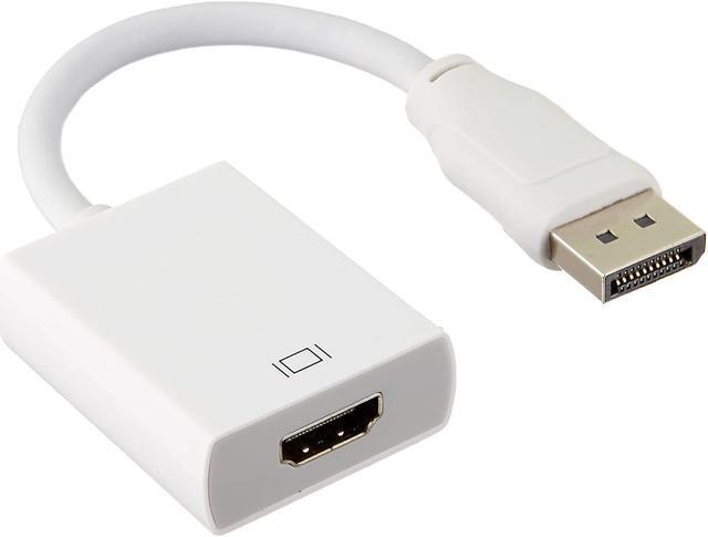 Alt view image 4 of 7 - Jansicotek Display Port to HDMI, Displayport to HDMI Adapter Converter(Male to Female) for DisplayPort Enabled Desktops and Laptops to Connect to HDMI Displays Adapter - Male to Female, White
