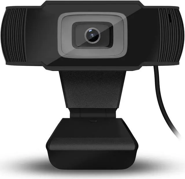 Alt view image 3 of 7 - HXSJ A870 Webcam HD 480P PC Camera with Absorption Microphone MIC for Skype for Android TV Rotatable Computer Camera USB Web Cam-Black