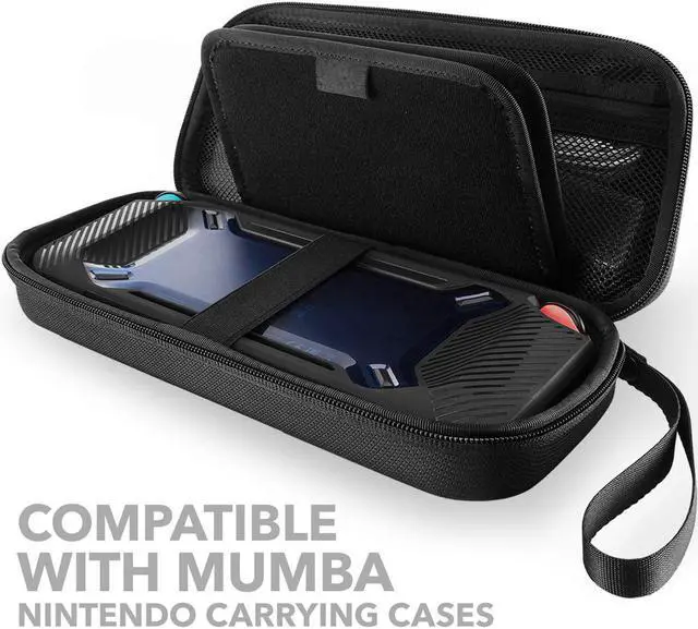 Main image of Jansicotek Case Cover for Nintendo Switch, [Heavy Duty] Slim Rubberized [Snap on] Hard Case Cover for Nintendo Switch release, Comeing with Nintendo Switch case (Black)