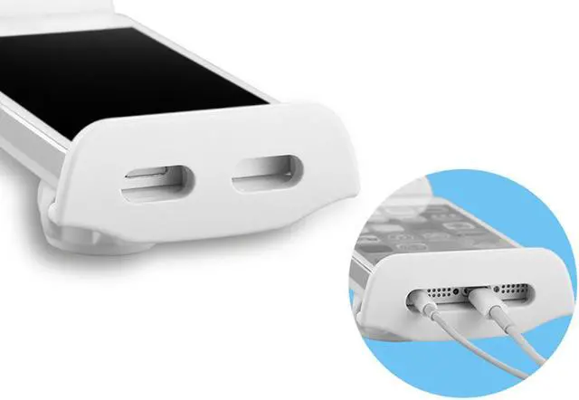 Alt view image 4 of 6 - Jansicotek Tablet Stand, Gooseneck Tablet Holder Mount for iPad, iPhone, Samsung Galaxy Tabs, Amazon Kindle Fire HD and More 4-10.5 Devices, Good for Desk, Bed, Kitchen, Office