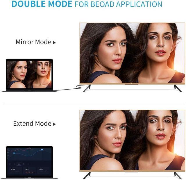 Alt view image 5 of 7 - VEGGIEG HDMI2.0b Optic Fiber Cable Ultra Long Slim and Flexible Supports 4K60HZ 18.2 Gbps, ARC, HDCP2.2, 4:4:4, for Apple TV or 4K TV Box, (3M,10ft)